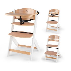 Ghế ăn dặm 3in1 Kinderkraft Enock - Màu gỗ trắng