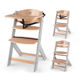Ghế ăn dặm 3in1 Kinderkraft Enock - Màu gỗ xám