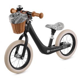 Xe cân bằng 2 bánh cho bé Kinderkraft Rapid 2 - Màu đen tuyền