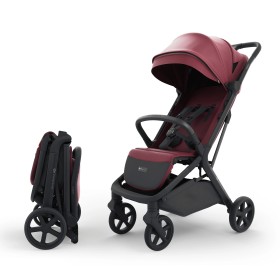 Xe đẩy gấp gọn tự động Kinderkraft NUBI 3 - Màu đỏ ruby